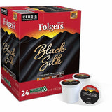 Folgers Folgers K-Cup Black Silk Coffee, Dark, 24 K-Cup, 4/Carton (GMT7457CT) Case of 96