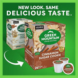 Green Mountain Coffee Roasters K-Cup, Pod Cinnamon Sugar Cookie Coffee, Light, 4/Carton (GMT79742CT) Case of 96