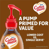 Coffee mate Liquid Pump Flavored Creamer, 50.72 fl oz (1.50 L), Snickers, Chocolate, Nut, Caramel Flavor, 300 Serving, 2/Carton (NES97955CT) Case of 2