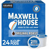 Maxwell House K-Cup Original Roast Coffee, Medium, 24 K-Cup, 4/Carton (GMT8043CT) Case of 96