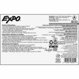 Expo Dry Erase Markers, Black Ink, Writing, Calendar, Classroom, Office, Home, 4/Pack (SAN2211260) Pack of 4