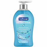 Softsoap Antibacterial Soap Pump, Cool Splash Scent, 11.25 fl oz, Pump Bottle Dispenser, 6/Carton (CPCUS07327ACT) Case of 6