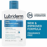 Lubriderm Daily Moisture Skin Lotion, 6 fl oz, 12/Carton (JOJ48826CT) Case of 12