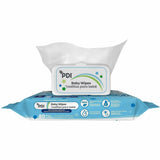 PDI pH-Balanced Baby Wipes for Sensitive Skin, 8" x 6.70", Blue, 80/Each (PDIM41580) Pack of 80