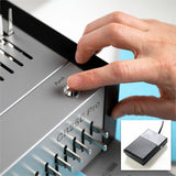 GBC CombBind CB25E Pro Punch/Bind Machine, 9.9" x 15.4" x 13.9", Gray, 500 Sheet(s) Bind, 25 Punch (GBC200002) Each