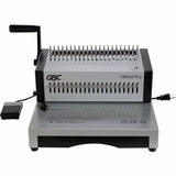 GBC CombBind CB25E Pro Punch/Bind Machine, 9.9" x 15.4" x 13.9", Gray, 500 Sheet(s) Bind, 25 Punch (GBC200002) Each