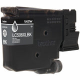 Brother LC506XLBKS Original High Yield Inkjet Ink Cartridge, 2500 Pages, Black (BRTLC506XLBKS) Each