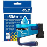 Brother LC506XXLCS Original Super High Yield Inkjet Ink Cartridge, 2500 Pages, Cyan (BRTLC506XXLCS) Each