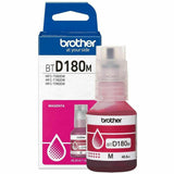 Brother Genuine BTD180M High Yield Magenta Ink Bottle, 48.8 mL, 5000 Pages Magenta, Inkjet (BRTBTD180MS) Each