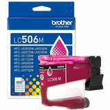 Brother LC506MS Original Standard Yield Inkjet Ink Cartridge, Magenta, 900 Pages (BRTLC506MS) Each