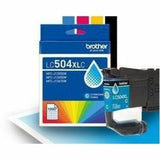 Brother LC504XLC Original High Yield Inkjet Ink Cartridge, Cyan, 1,000 pages (BRTLC504XLCS) Each