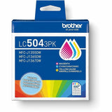 Brother Original Standard Yield Inkjet Ink Cartridge, Cyan, Magenta, Yellow, 500 Pages, 3/Pack (BRTLC5043PKS) Pack of 3