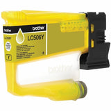 Brother LC506YS Original Standard Yield Inkjet Ink Cartridge, Yellow, 900 Pages (BRTLC506YS) Each