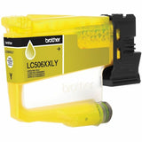 Brother LC506XXLYS Original Super High Yield Inkjet Ink Cartridge, 2500 Pages, Yellow (BRTLC506XXLYS) Each