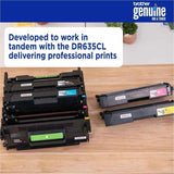 Brother TN637C Original Ultra High Yield Laser Toner Cartridge, Cyan, 10,000 pages (BRTTN637C) Each