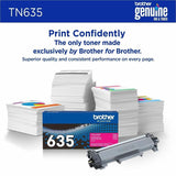 Brother TN635M Original Standard Yield Laser Toner Cartridge, 1800 Pages, Magenta (BRTTN635M) Each