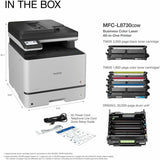 Brother MFC-L8730CDW Wired & Wireless Laser Multifunction Printer (BRTMFCL8730CDW) Each