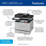 Brother MFC-L8930CDW Wired & Wireless Laser Multifunction Printer (BRTMFCL8930CDW) Each