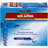 PhysiciansCare ExtraStrength Acetaminophen Tablets, For Headache, Pain, Arthritis, Common Cold, Menstrual Cramp, 2 Tablets/Packet (FAO54036) Box of 50