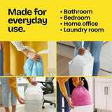 Glad Medium Drawstring Trash Bags with Clorox, Lemon Fresh Bleach, 8 gal, 26/Box, 6/Carton (CLO79316CT) Case of 600