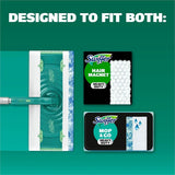 Swiffer Sweeper Heavy Duty Mop Cloths, Gain Original Scent, Blue, 10 Cloths/Pack, 6/Carton (PGC76471CT) Case of 6