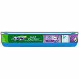 Swiffer Sweeper Wet Mop Cloths, Lavender Scent, 8" x 10", Textured, White, 3/Carton (PGC55311CT) Case of 3