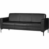 Lorell Clarke Series Sofa with Antimicrobial Upholstery and Power, 77.3" x 29.8" x 31" Overall Dimension (LLR86950) Each