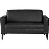 Lorell Clarke Series Loveseat with Antimicrobial Upholstery and Power, 53.2" x 29.8" x 31" Overall Dimension (LLR86951) Each