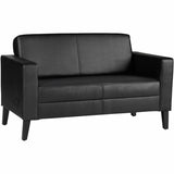 Lorell Clarke Series Loveseat with Antimicrobial Upholstery and Power, 53.2" x 29.8" x 31" Overall Dimension (LLR86951) Each