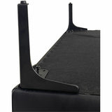 Lorell Clarke Series Club Chair with Antimicrobial Upholstery and Power, Black (LLR86952) Each