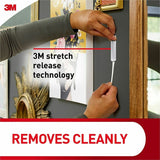 Command Sawtooth Picture Hangers, 4 lb (1.81 kg) Capacity, White, 3 Hangers, Durable, Adhesive, 1/Pack (MMM17042ES) Each