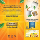 Twinings Original Organic Earl Grey Tea Black Tea, 20/Box (TWGF05326) Box of 20