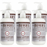 Mrs. Meyer's Clean Day Lavender Lotion, Lotion, 12 fl oz, Lavender, 6/Carton (SJN686640CT) Case of 6