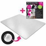 Floortex Cleartex Unomat Chair Mat, Clear, Hard Floor, Commercial, Low Pile, Carpet, Chair (FLRNRCMFLPD0004) Each