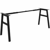 Lorell Table Base, Powder Coated A-shaped, Black Base, 28.50" Height x 71.60" Width x 23.20" Depth (LLR16286) Each