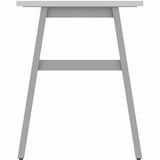 Lorell Table Base, Powder Coated A-shaped, Silver Base, 28.50" Height x 71.60" Width x 23.20" Depth (LLR16289) Each
