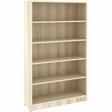 Lorell Sturdy 5-Shelf Bookcase, Modern Elm (LLR66342) Each