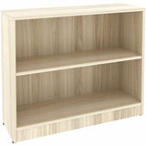 Lorell Sturdy 2-Shelf Bookcase, Modern Elm (LLR66339) Each