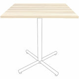 Lorell Essentials Hospitality/Conference 36" Square Table Top, Modern Elm (LLR66365) Each