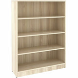 Lorell Sturdy 4-Shelf Bookcase, Modern Elm (LLR66341) Each