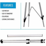 Lorell Presentation Easel, Silver (LLR43050) Each
