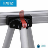 Lorell Presentation Easel, Silver (LLR43050) Each