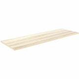 Lorell Multi-Purpose Tabletop, Laminated Rectangle Top, 24" w x 72" d x 1" Thickness, 1" h, Modern Elm (LLR66351) Each