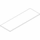 Lorell Multi-Purpose Tabletop, Laminated Rectangle Top, 24" w x 72" d x 1" Thickness, 1" h, Modern Elm (LLR66351) Each