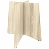 Lorell Essentials Sturdy Table Base, Assembly Required, Modern Elm (LLR66360) Each