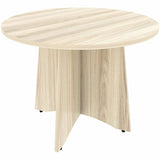 Lorell Essentials Sturdy Table Base, Assembly Required, Modern Elm (LLR66360) Each