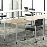 Lorell Multi-Purpose Tabletop, Laminated Rectangle Top, 30" w x 72" d x 1" Thickness, 1" h, Modern Elm (LLR66350) Each