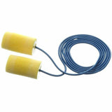 E-A-R Classic Earplugs, Yellow, Blue, Large, 33, Noise, Ear, Moisture Protection, Cord Closure, Stainless Steel, Foam, 200/Box (MMM3114101) Box of 200