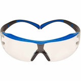 3M SecureFit Protective Eyewear, Blue, Gray, Clear Lens (MMMSF401XSGAFBL) Each