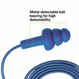 3M Earplugs, Blue (MMM3404007CT) Case of 4 Boxes